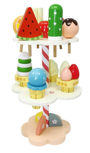 Wooden Magnetic Ice Cream & Popsicle Set