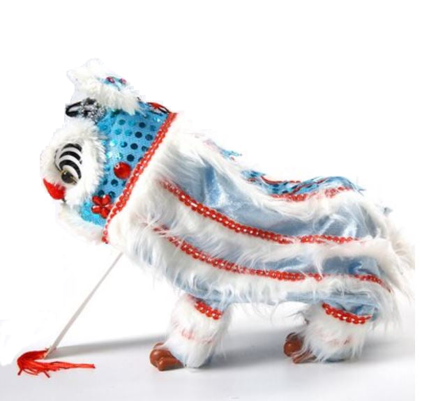 Lion Dance Marionette Puppet - Blue