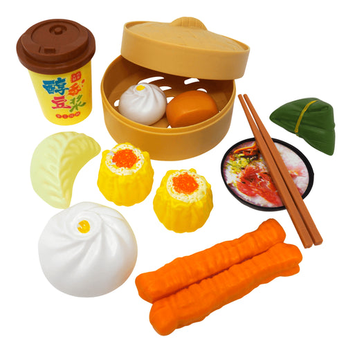 Breakfast Play Food Set: Savory Delights