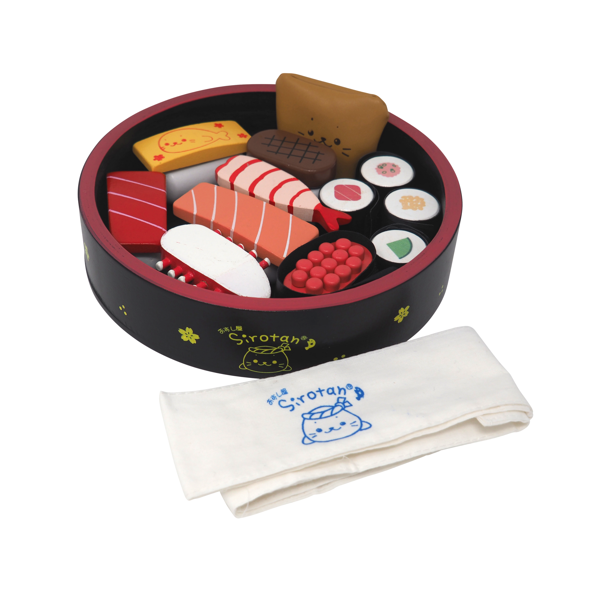 Wooden sushi toy sales